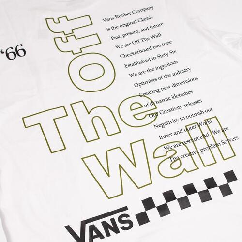 Vans POSTED SS Weiss