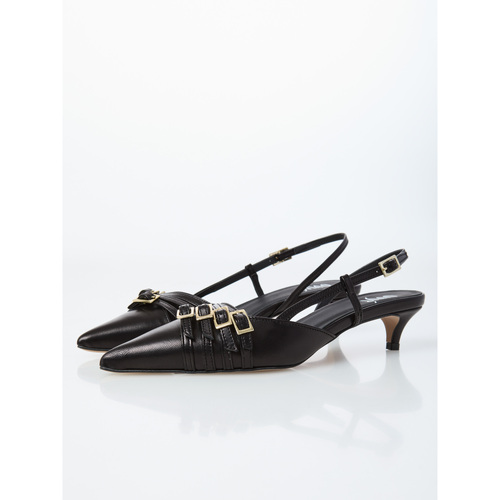 Schuhe Damen Sandalen / Sandaletten Ovye NC3006 Schwarz