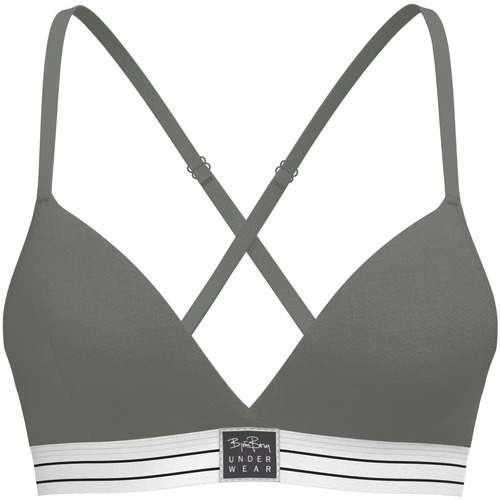 Unterwäsche Damen Schwangerschafts- und Still-BHs Björn Borg Soutien-gorge femme  Original Triangle Grün