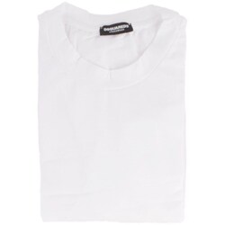Kleidung Herren T-Shirts Dsquared D9M205720 Weiss