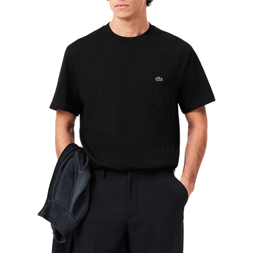 Kleidung Herren T-Shirts & Poloshirts Lacoste  Schwarz