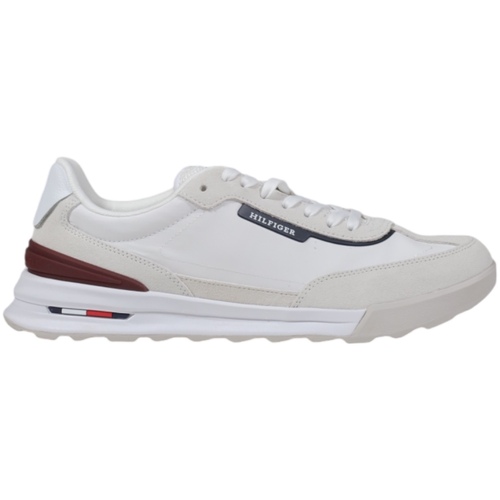 Schuhe Herren Sneaker Tommy Hilfiger RETRO RUNNER SEASONAL FM0FM05425 Weiss