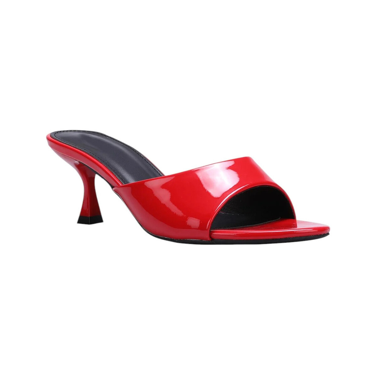 Schuhe Damen Zehensandalen La Modeuse 74927_P176980 Rot
