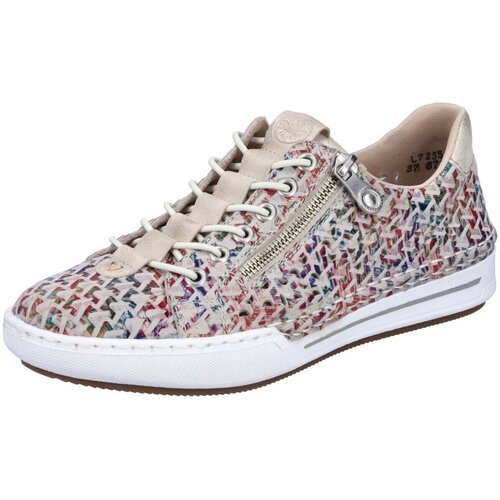 Schuhe Damen Slipper Rieker Slipper L7255-90 Multicolor