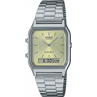 Uhren & Schmuck Herren Armbanduhren Casio AQ-230A-9AMQYES Silbern