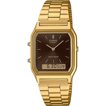 Uhren & Schmuck Herren Armbanduhren Casio AQ-230GA-5AMQYES Gold