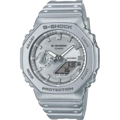 Uhren & Schmuck Herren Armbanduhren Casio GA-2100FF-8AER Silbern