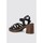 Schuhe Damen Sandalen / Sandaletten Refresh 172851 Schwarz