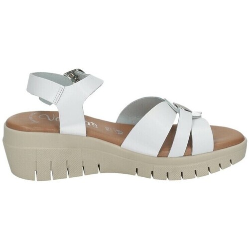 Schuhe Damen Sandalen / Sandaletten Valeria's  Weiss