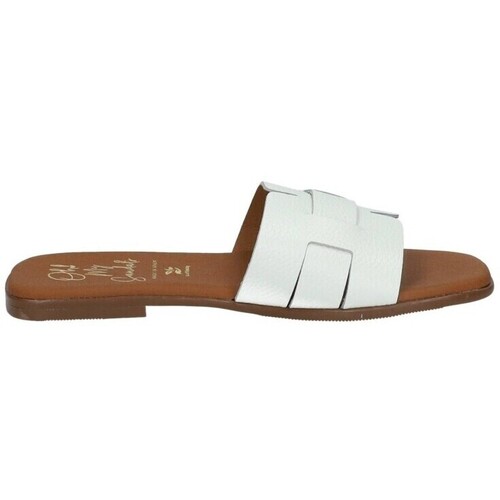 Schuhe Damen Sandalen / Sandaletten Oh My Sandals  Weiss