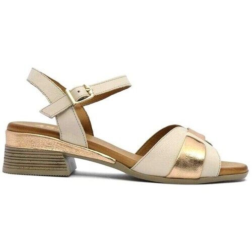 Schuhe Damen Sandalen / Sandaletten 48 Horas 5801 Weiss