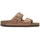 Schuhe Damen Sandalen / Sandaletten BIRKENSTOCK Arizona BS Synthetik Narrow - Zebra Pecan Gold