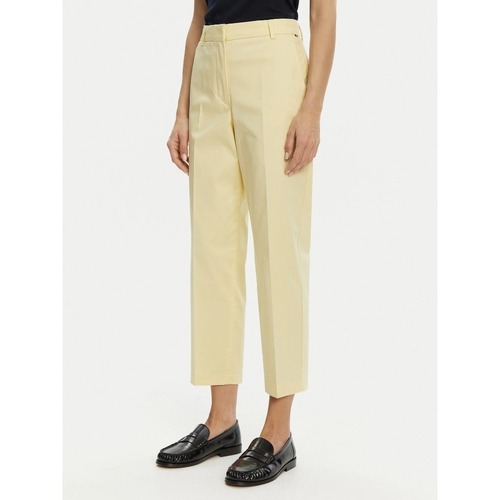 Kleidung Damen Hosen Tommy Hilfiger WW0WW40504 Gelb