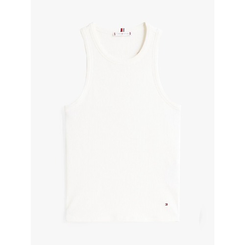 Kleidung Damen Tops Tommy Hilfiger WW0WW38635 Weiss