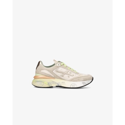 Schuhe Damen Sneaker Premiata MOERUND 7466 Beige