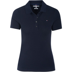 Kleidung Damen Polohemden Tommy Hilfiger WW0WW42047 Blau