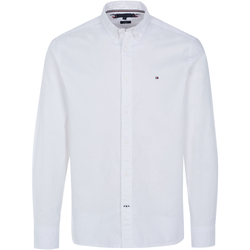 Kleidung Herren Langärmelige Hemden Tommy Hilfiger MW0MW25037 Weiss