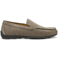 Schuhe Herren Slipper Geox U Spherica EC16 mocassino in camoscio Grau
