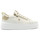 Schuhe Damen Sneaker Keys sneaker platform in pelle Weiss
