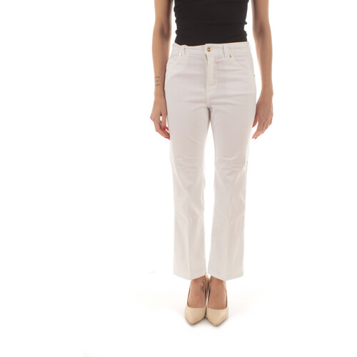 Kleidung Damen 5-Pocket-Hosen Iblues 25171311012 Weiss