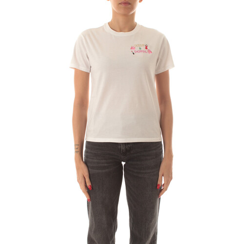 Kleidung Damen T-Shirts Mc2 Saint Barth EMILIE Weiss