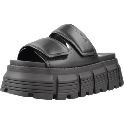 Schuhe Damen Sandalen / Sandaletten Buffalo AVA VELARI Schwarz