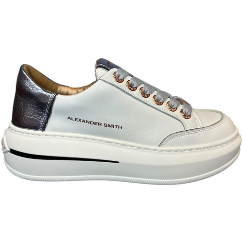 Schuhe Damen Sneaker Low Alexander Smith asbblsw-1877-wlf Weiss