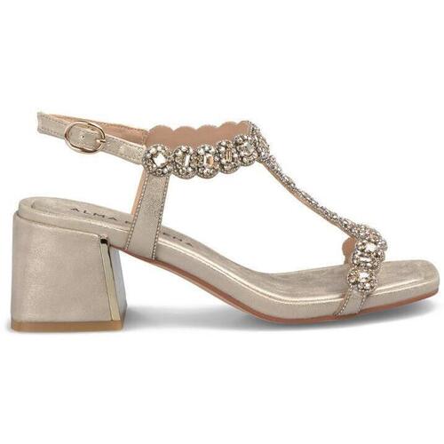 Schuhe Damen Sandalen / Sandaletten ALMA EN PENA V2550943 Gold