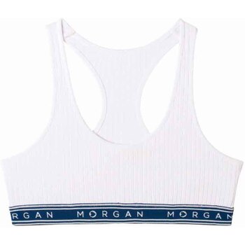 Unterwäsche Mädchen Sport-BH Pomm'poire Brassière fille  Jess Weiss
