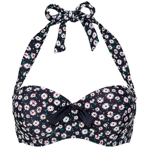 Kleidung Damen Bikini Pomm'poire Haut de maillot de bain à armatures femme  Paradis Schwarz