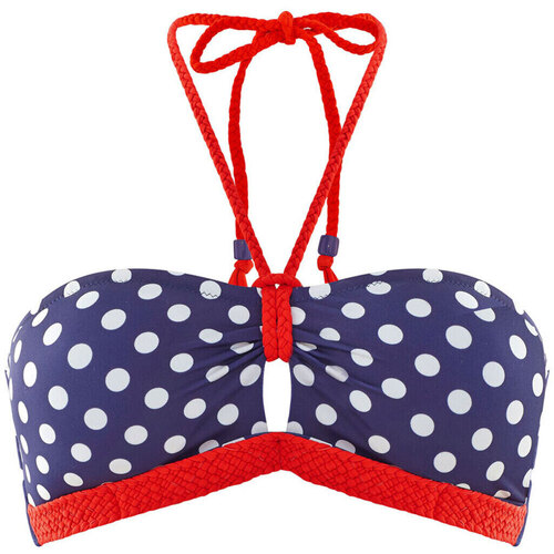Kleidung Damen Bikini Pomm'poire Haut de maillot de bain femme  Plaisance Blau