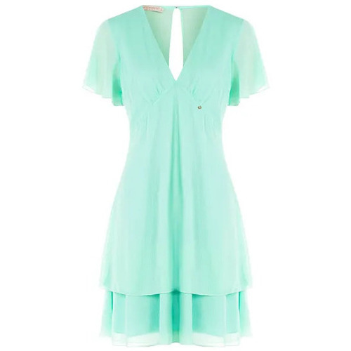 Kleidung Damen Kleider Rinascimento CFC0124827003 Wasser Grün