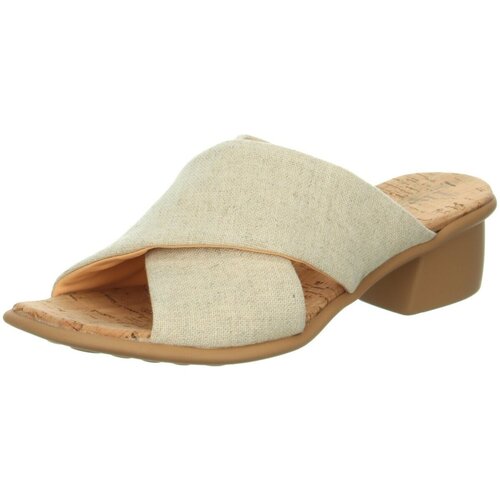 Schuhe Damen Pantoletten / Clogs Think Pantoletten Vivi Pantolette linen 3-001126-4000 Beige