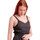 Kleidung Damen Kleider Admas Sommerkleid halblang mit dünnen Trägern Linen Style Braun
