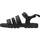Schuhe Mädchen Sandalen / Sandaletten Geox J SANDAL STARBLUSH G Schwarz