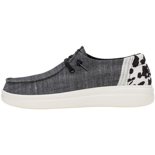 Schuhe Damen Slipper HEYDUDE  Schwarz
