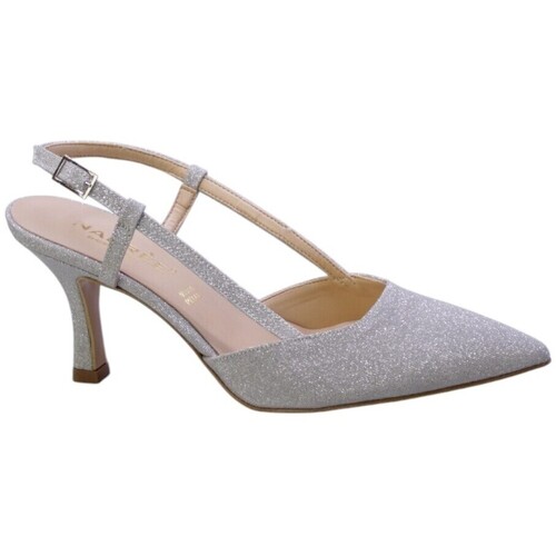 Schuhe Damen Pumps Nacree 145301 Silbern