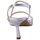 Schuhe Damen Sandalen / Sandaletten Nacree 145322 Silbern