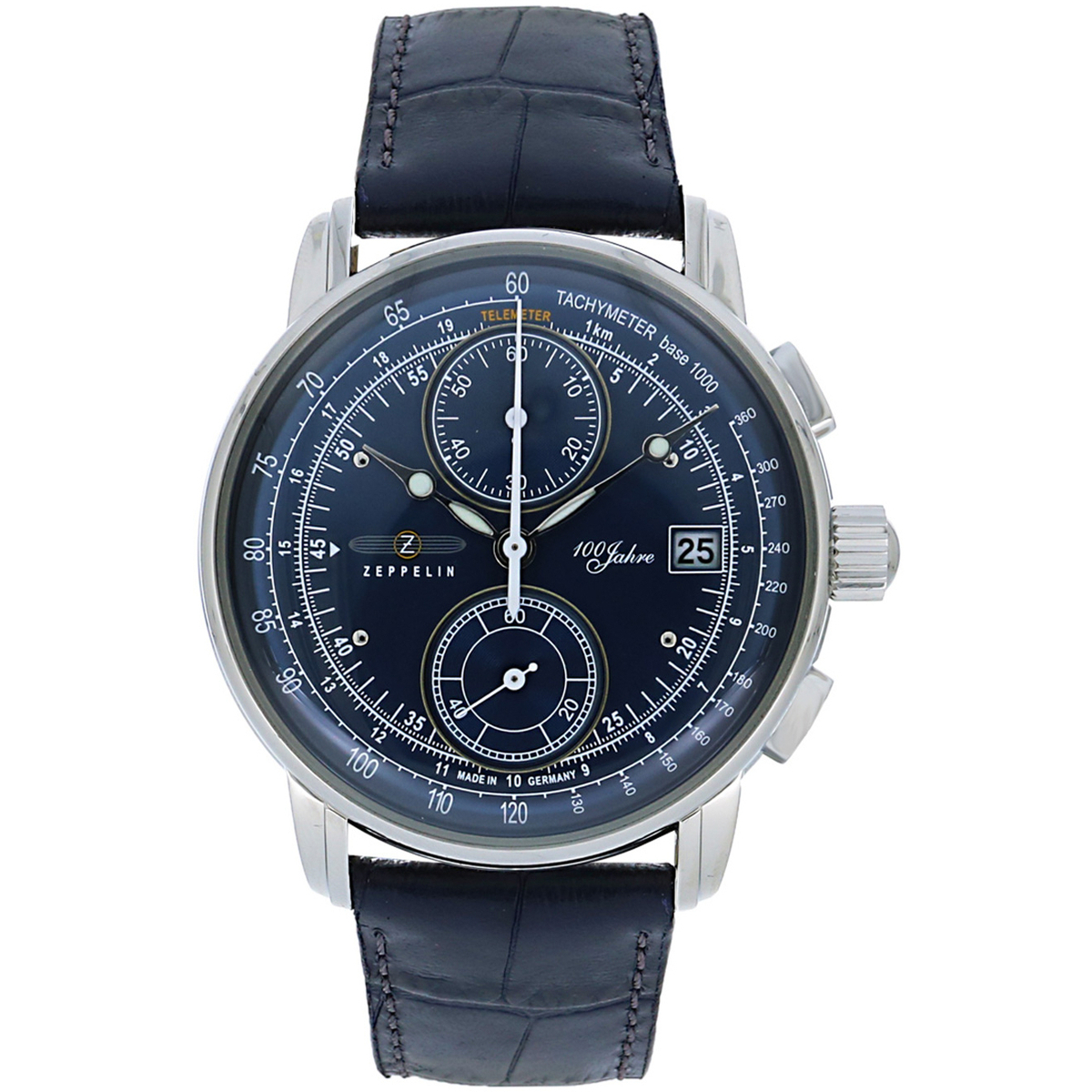Uhren & Schmuck Herren Armbanduhren Zeppelin 86703 Silbern
