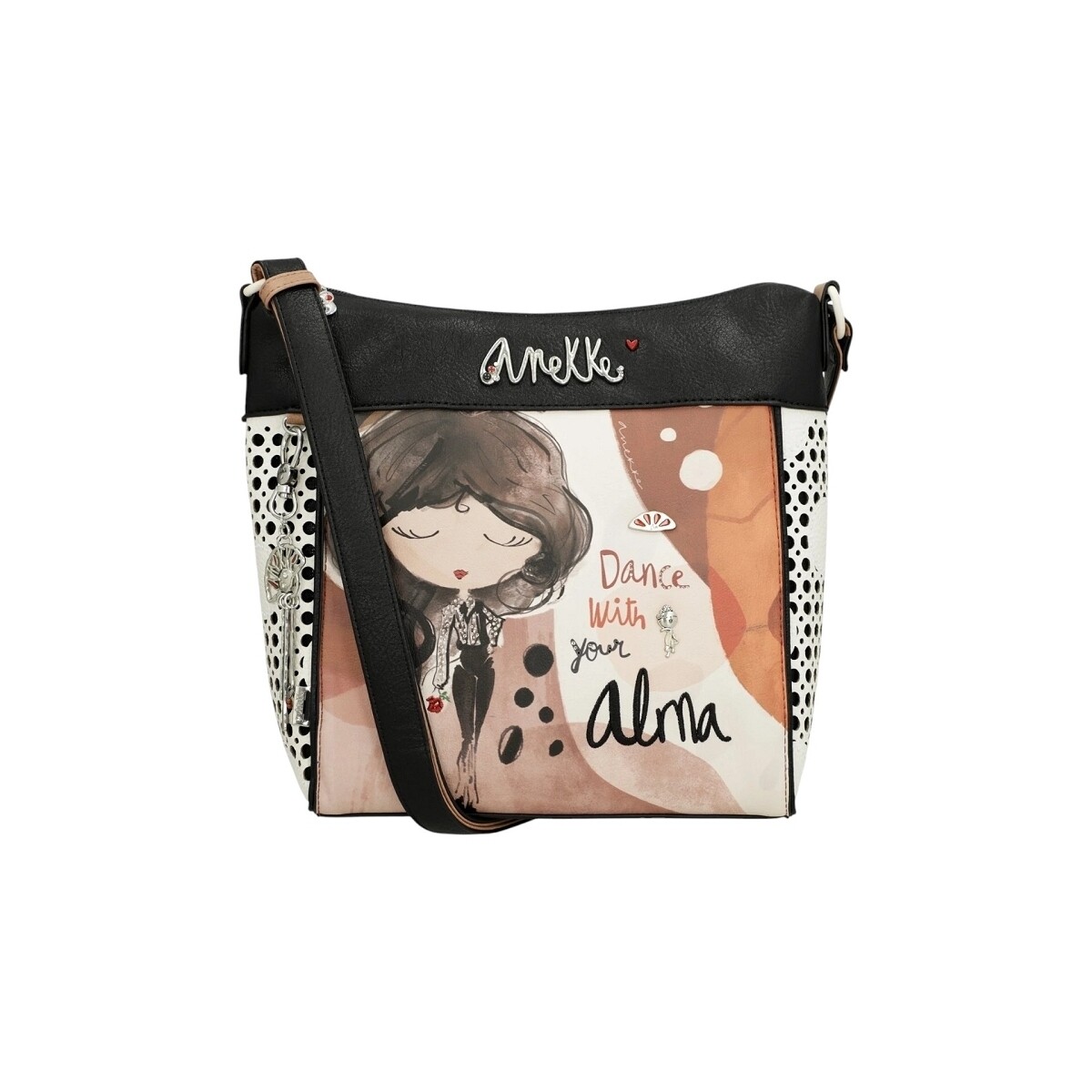 Taschen Damen Portemonnaie Anekke 40703 7 Multicolore Multicolor