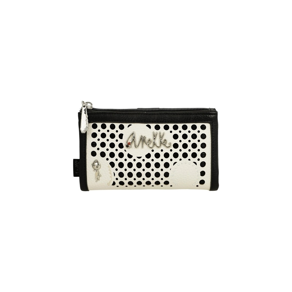 Taschen Damen Portemonnaie Anekke 40729 907 Blanc Weiss