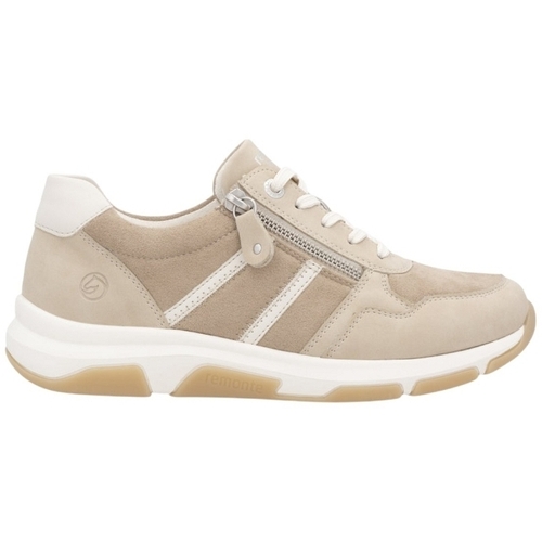 Schuhe Damen Sneaker Remonte D1S04 Beige