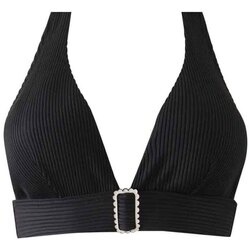 Kleidung Damen Bikini Pomm'poire Haut de maillot de bain triangle femme  Marina Schwarz