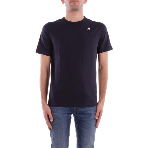Kleidung Herren T-Shirts K-Way K71349W Blau