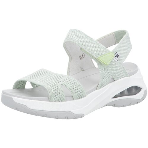 Schuhe Damen Sandalen / Sandaletten Rieker Sandaletten W3152-52 Grün