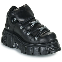 Schuhe Damen Boots New Rock M-106N-S6 Schwarz