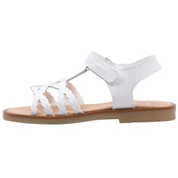 Schuhe Mädchen Sandalen / Sandaletten Pablosky 438700 Weiss