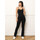 Kleidung Damen Overalls / Latzhosen La Modeuse 75132_P177550 Schwarz