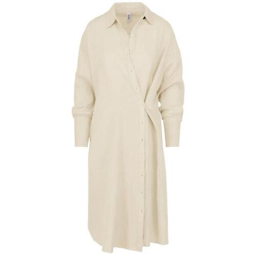 Kleidung Damen Maxikleider Bomboogie AW8980T Weiss