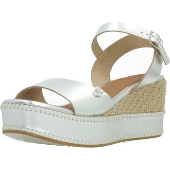 Schuhe Damen Sandalen / Sandaletten Popa AKUMAL Silbern